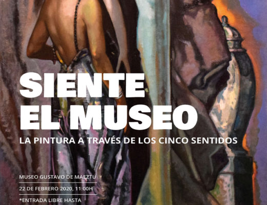 Cartel diseñado por Clara Frago Daza para el evento Siente el Museo